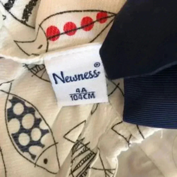 "Newness" Summer Dress Child- Fish - Picture 5 of 5